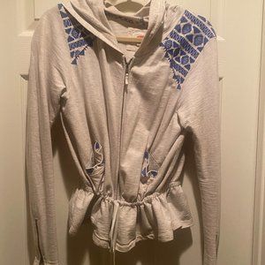 TIE FRONT LIGHT JACKET